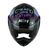 Casco Ich 3110 Kids Feel Negro Lila