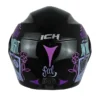 Casco Ich 3110 Kids Feel Negro Lila