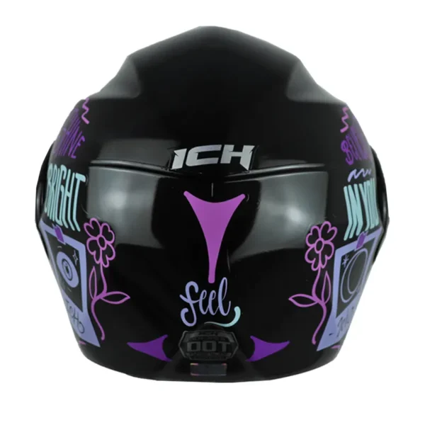 Casco-Ich-3110-Kids-Feel-Negro-Lila-3.webp Casco Ich 3110 Kids Feel Negro Lila