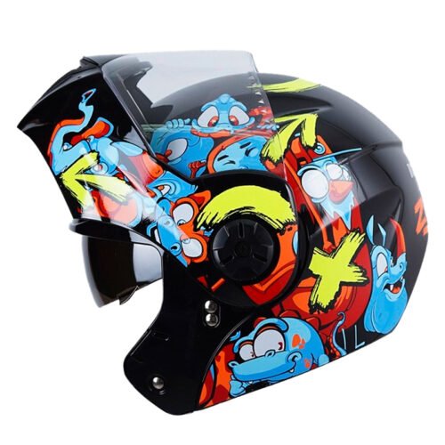 Casco Ich 3110 Kids Zoo Naranja Neón