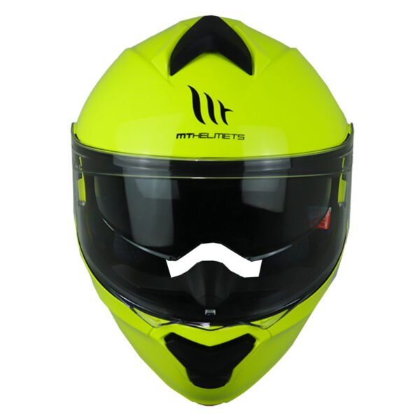 Casco Mt Genesis Sv Solido A3 Amarillo Fluorescente