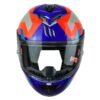 Casco Mt Rapide Pro Fugaz A5 Rojo Perla