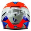 Casco Mt Rapide Pro Fugaz A5 Rojo Perla