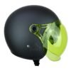 Casco Shaft 121 Scramb Solid Gris Visor Amarillo