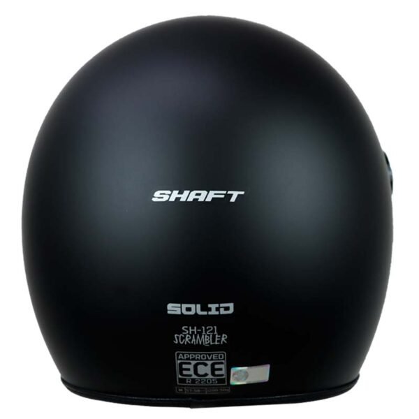 Casco Shaft 121 Scramb Solid Silver Visor Smoke