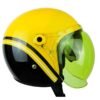 Casco Shaft 121 Scramb Stripe Amarillo Visor Amarillo