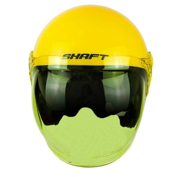 Casco Shaft 121 Scramb Stripe Amarillo Visor Amarillo