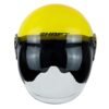 Casco Shaft 121 Scramb Stripe Amarillo Visor Smoke