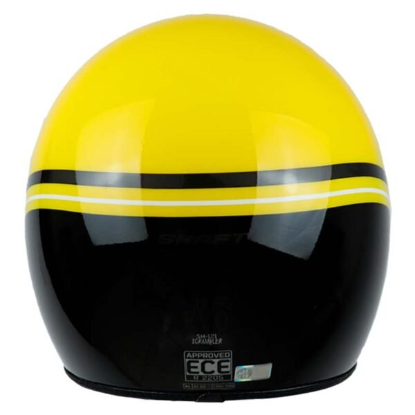 Casco Shaft 121 Scramb Stripe Amarillo Visor Amarillo