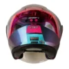 Casco Shaft 226 Gt Balam Camaleon Fucsia Visor Iridium Morado