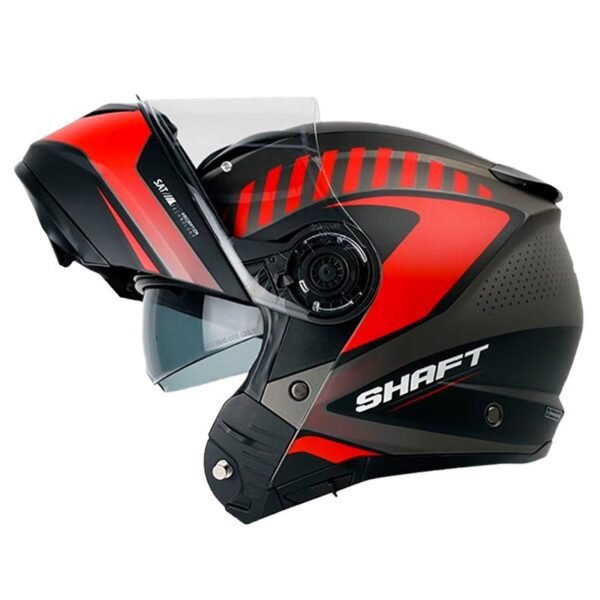 Casco Shaft 3690Dv Righten Gris Rojo