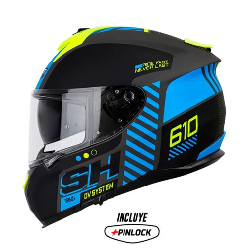 Casco Shaft Pro 610Dv Nos Gris Azul