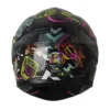 Casco Shaft Pro 620 Evo Carbon 888 Full Color Visor Iridium Azul