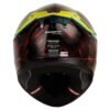Casco Shaft Pro 620evo Lizzard Rojo Visor Iridium Rojo