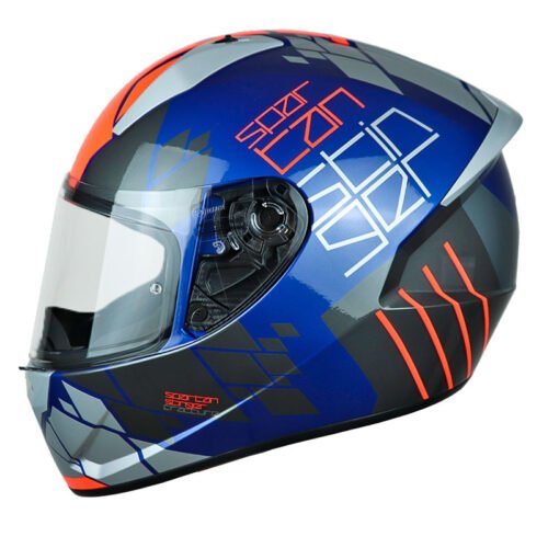 Casco Spartan Stinger Fracture Azul Navy