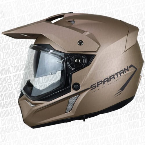 Casco Spartan Wolf Ds Café