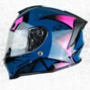 Casco X-Sports V151 Swamp Azul Rosado