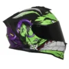 Casco XSports V151 Hulk Morado Verde