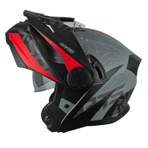Casco Xsports 165 Girard Gris Rojo