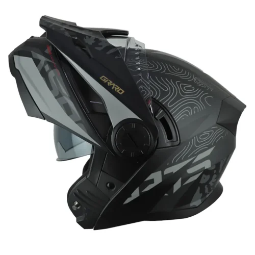 Casco Xsports 165 Girard Negro Gris