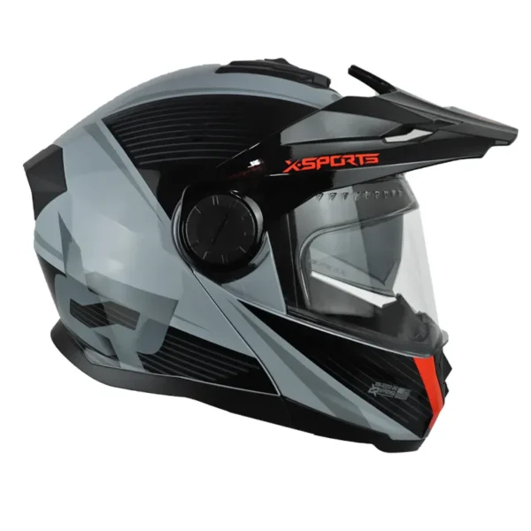 Casco-Xsports-165-Moonk-Gris-Rojo-2.webp Casco Xsports 165 Moonk Gris Rojo