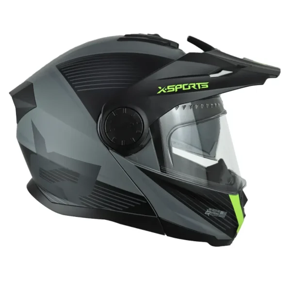 Casco-Xsports-165-Moonk-Gris-Verde-2.webp Casco Xsports 165 Moonk Gris Verde