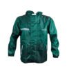 Chaqueta Over Doble Faz Impermeable Verde Esmeralda
