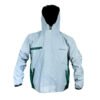 Chaqueta Over Doble Faz Impermeable Verde Esmeralda