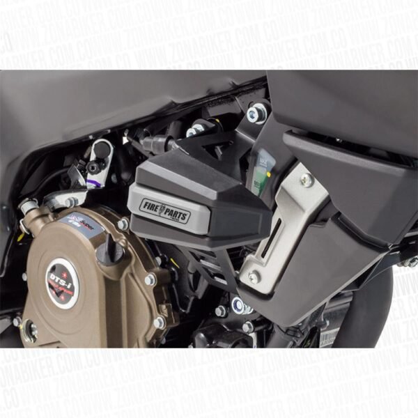 Defensa Fireparts Ghost Pulsar 200Ns Neg/Roj