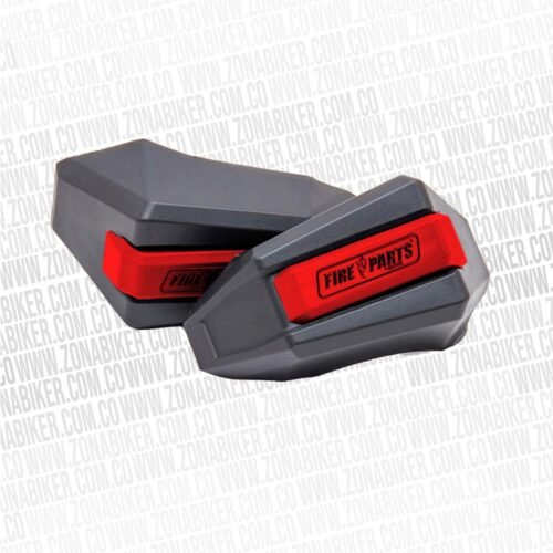 Defensa Fireparts Ghost Pulsar 200Ns Neg/Roj