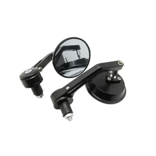 Espejo Cafe Racer Dimo Redondos Negros