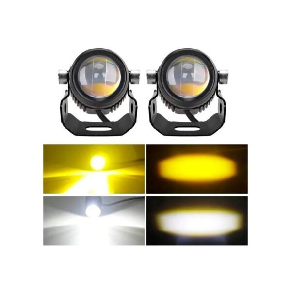 Exploradora Mini Driving 5 Funciones Alta Potencia Luz Blanca Y Amarilla