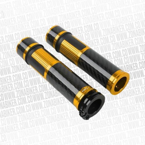 Grips Carbono Rizoma Dorado