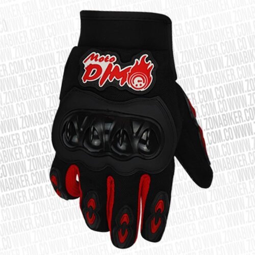 Guante Dimo Negro Rojo