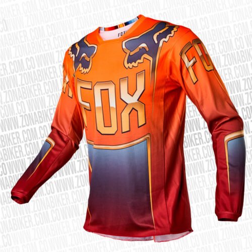 Jersey Fox 180 Cntro Naranja Fluorescente
