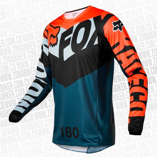 JERSEY-FOX-180-TRICE-GRIS-NARANJA-1.jpg Jersey Fox 180 Trice Gris Naranja