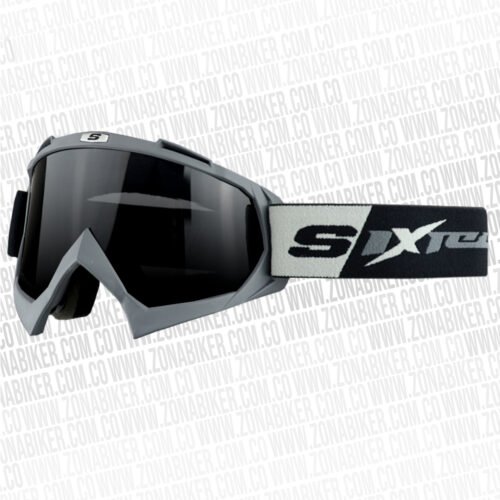 Lentes Cross Shaft 16 Gris Visor Smoke