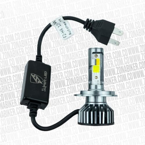 Luz Led Superled H4 10000 Lms Dc Tricolor