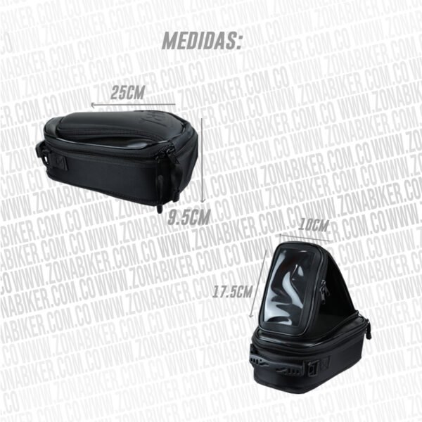 MALETA-DFR-MINI-TANK-BAG-RIGIDA-NEGRA-_3.jpg Maleta Dfr Mini Tank Bag Rigida Negra