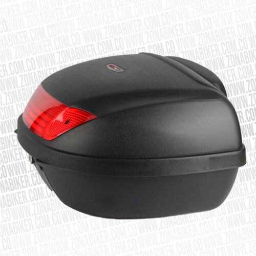 Maletero Fireparts Crosser Case 52lt Negro Rojo