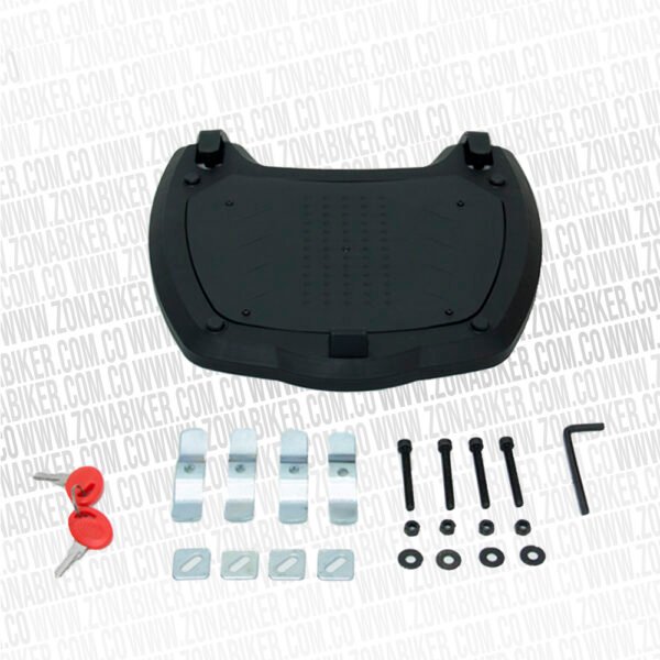 Maletero Fireparts Rojo Rocket Case 33Lt