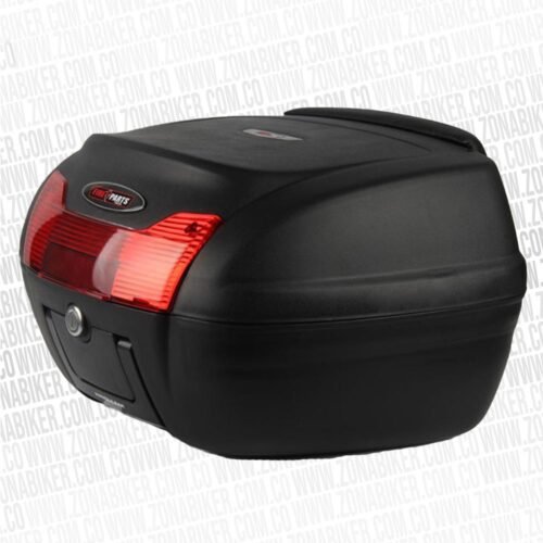 Maletero Fireparts Nucleon Case 40Lt Negro Rojo