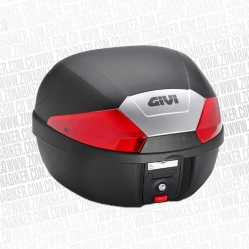 Maletero Givi 29 Litros Rojo Gris