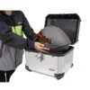 Maletero Fireparts Cuadrado Maverick 2.0 40 Lts Gris