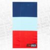 Pescuezo Ascenso Flag Rojo Azul