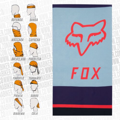 Pescuezo Ascenso Fox Mastar Gris Morado