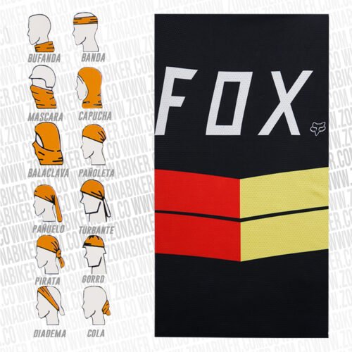 Pescuezo Ascenso Fox Tiagle Rojo Amarillo