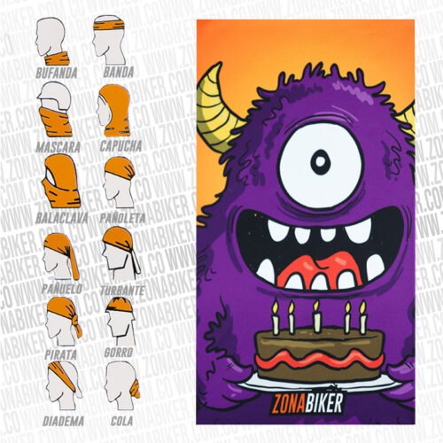 Pescuezo Ascenso Monster Morado