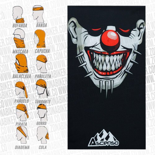 Pescuezo Ascenso Clown Negro