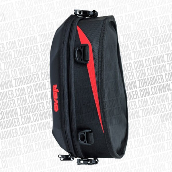 Tankbag Rigido Over Rojo
